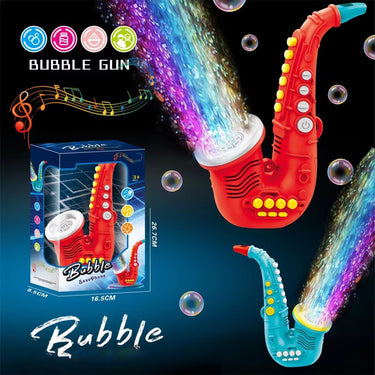 WHISTLING SAXOPHONE MACHINE BUBBLE BLOWING BLOWER